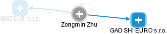 Zongmin Zhu - Vizualizace  propojení osoby a firem v obchodním rejstříku