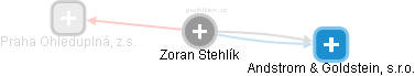 Zoran Stehlík - Vizualizace  propojení osoby a firem v obchodním rejstříku